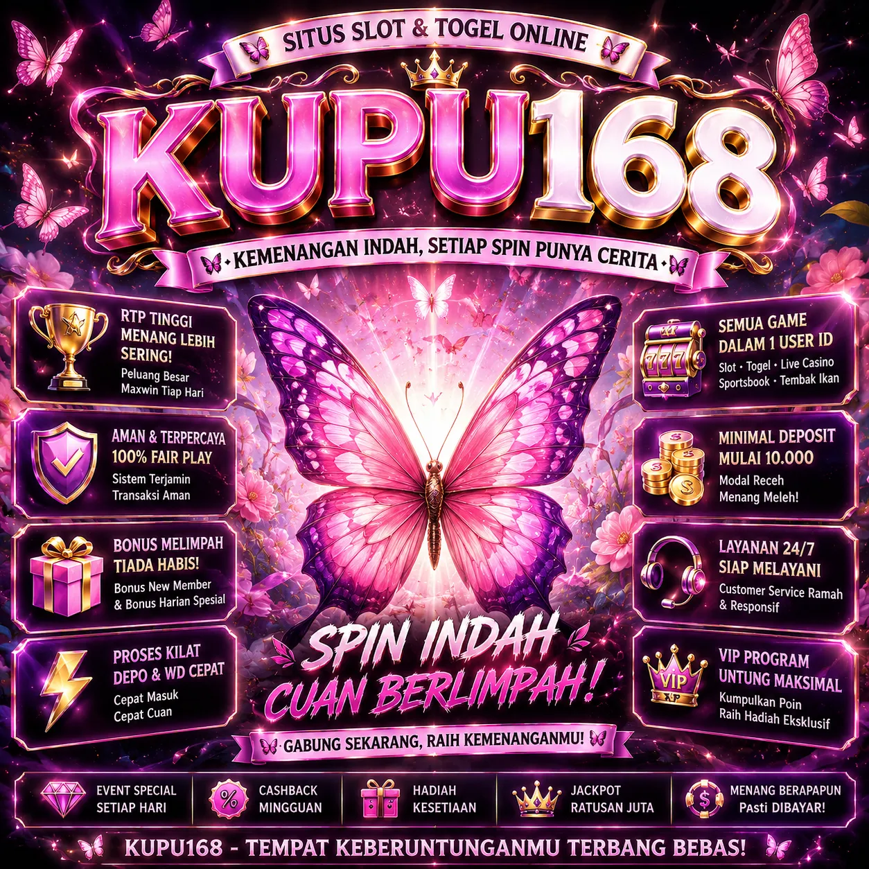 Kupu168 Banner